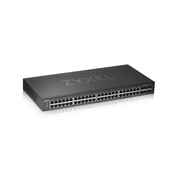 Zyxel GS1920-48V2 Managed Gigabit Ethernet (10/100/1000) Black | Techbox