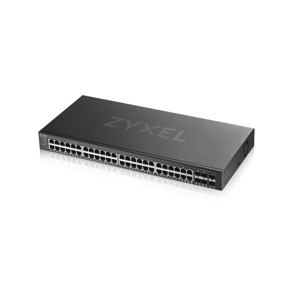 Zyxel GS1920-48V2 Managed Gigabit Ethernet (10/100/1000) Black | Techbox