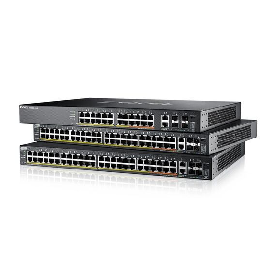 Zyxel XGS2220-30HP Managed L3 Gigabit Ethernet (10/100/1000) Power over Ethernet (PoE) Black | Techbox