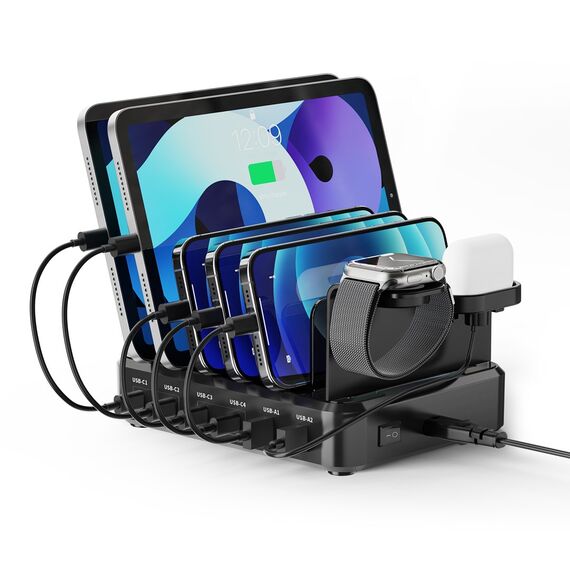 Ewent EW1335 mobile device charger Universal Black AC Fast charging Indoor | Techbox