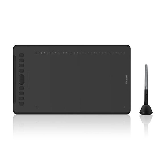 HUION H1161 graphic tablet 5080 lpi 279.4 x 174.6 mm USB Black - Tablet PC - Tablet PC & Accessories - Techbox