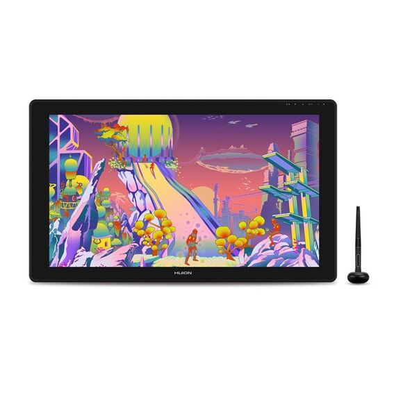 HUION Kamvas 24 Plus graphic tablet 5080 lpi 526,85 x 296,35 mm USB-C Black | Techbox