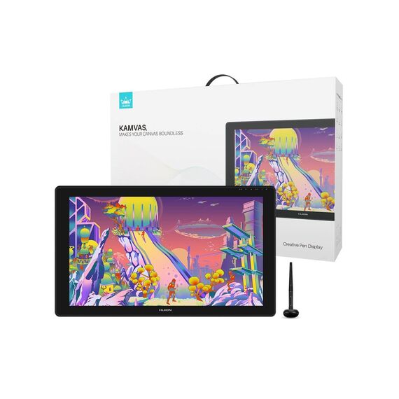 HUION Kamvas 24 Plus graphic tablet 5080 lpi 526,85 x 296,35 mm USB-C Black | Techbox