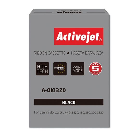 Activejet A-OKI320 printer ribbons replacement OKI 9002303 - Ink Ribbons - Inks - Techbox