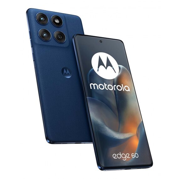 Motorola edge 60 16.9 cm (6.67") Dual SIM Android 15 5G USB Type-C 8 GB 256 GB 5200 mAh Blue - Smartphones - Smartphones - Techbox