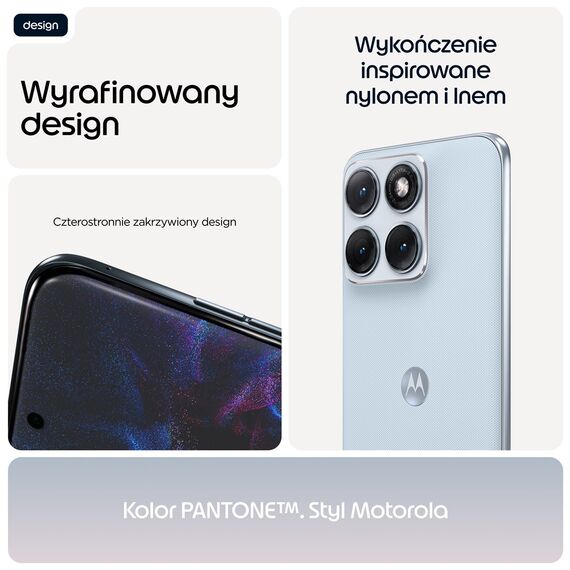 Motorola edge 70 fusion 17.2 cm (6.78") Dual SIM Android 16.0 5G USB Type-C 12 GB 256 GB 7000 mAh Light Blue - Smartphones - Smartphones - Techbox