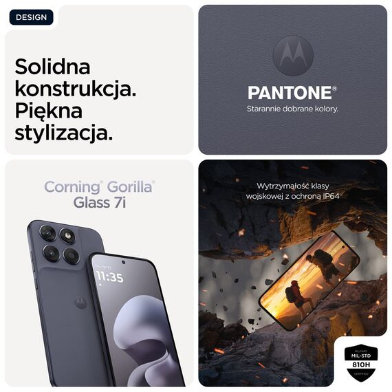 Motorola moto g67 17.3 cm (6.8") Hybrid Dual SIM Android 16.0 5G USB Type-C 8 GB 256 GB 5200 mAh Grey | Techbox