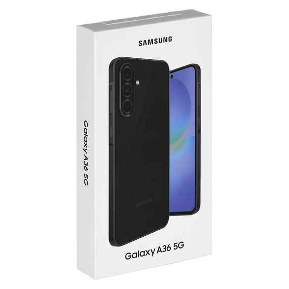Samsung Galaxy A36 17 cm (6.7") Dual SIM Android 15 5G USB Type-C 6 GB 128 GB 5000 mAh Black | Techbox
