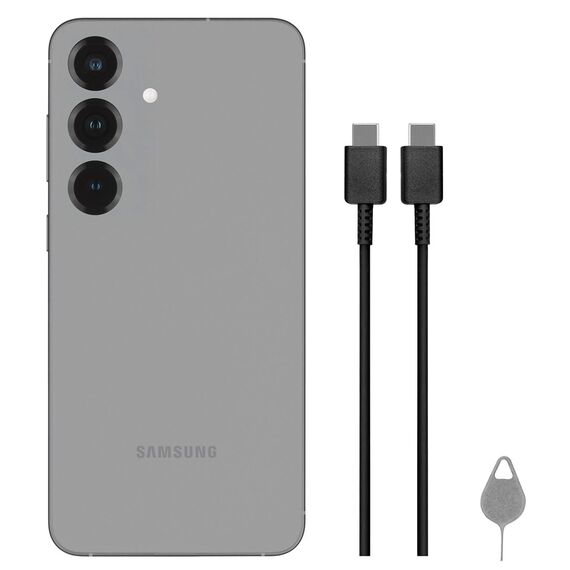Samsung Galaxy S25 15.8 cm (6.2") Dual SIM Android 15 5G USB Type-C 12 GB 256 GB 4000 mAh Silver | Techbox