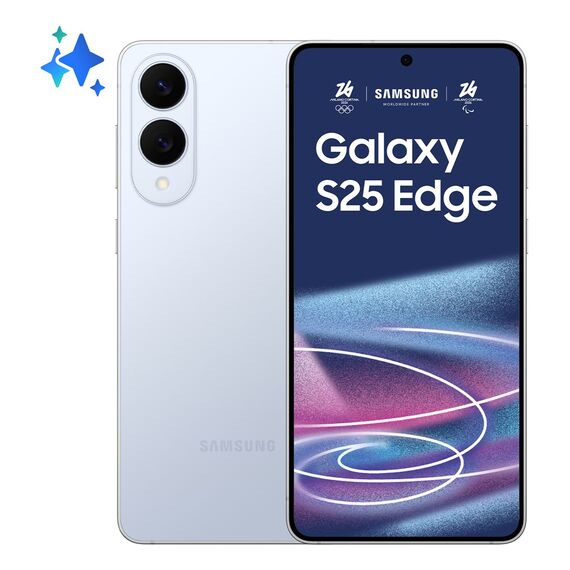 Samsung Galaxy S25 Edge 6.7" Dual SIM Android 15 5G USB Type-C 12 GB 512 GB 3900 mAh Blue - Smartphones - Smartphones - Techbox