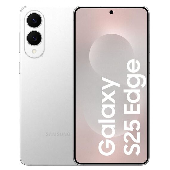 Samsung Galaxy S25 Edge 17 cm (6.7") Dual SIM Android 15 5G USB Type-C 12 GB 512 GB 3900 mAh Silver - Smartphones - Smartphones - Techbox