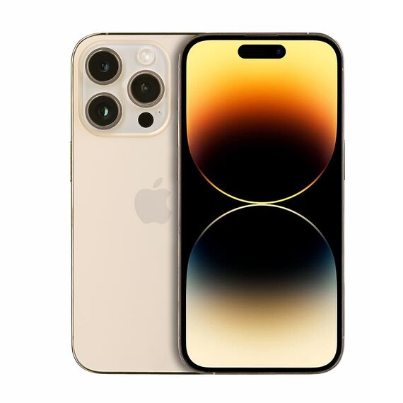 Apple iPhone 14 Pro 17 cm (6.7") Dual SIM iOS 16 5G 128 GB Gold Remade / Refurbished | Techbox