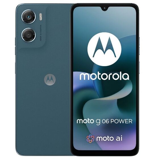 Motorola moto G06 6.88" Dual SIM Android 15 USB Type-C 4 GB 64 GB 7000 mAh Blue | Techbox
