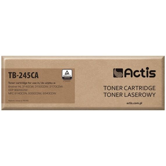 Actis TB-245CA Toner (replacement for Brother TN-245C; Standard; 2200 pages; cyan) | Techbox
