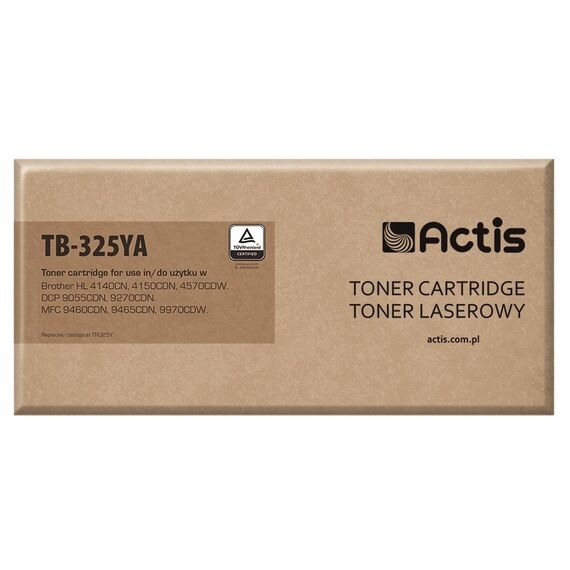 Actis TB-325YA Toner (replacement for Brother TN-325Y; Standard; 3500 pages; yellow) | Techbox