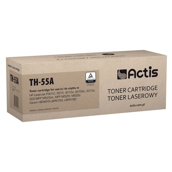 Actis TH-55A toner (replacement for HP 55A CE255A; Standard; 6000 pages; black) | Techbox