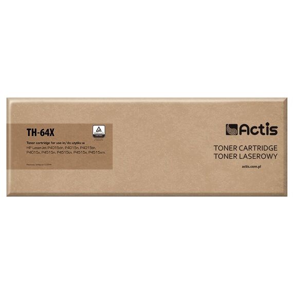 ACTIS TH-64X Toner Cartridge (replacement for HP 64X CC364X; Standard; 24000 pages; black) | Techbox