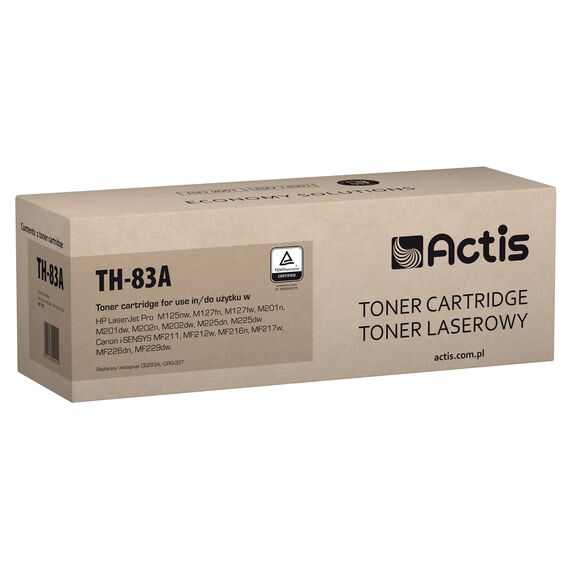 Actis TH-83A Toner (replacement for HP 83A CF283A, Canon CRG-737; Standard; 1500 pages; black) | Techbox