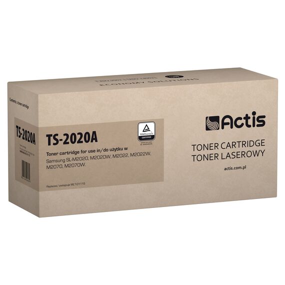 Actis TS-2020A Toner (replacement for Samsung MLT-D111S, MLTD111S; Standard; 1000 pages; black) | Techbox