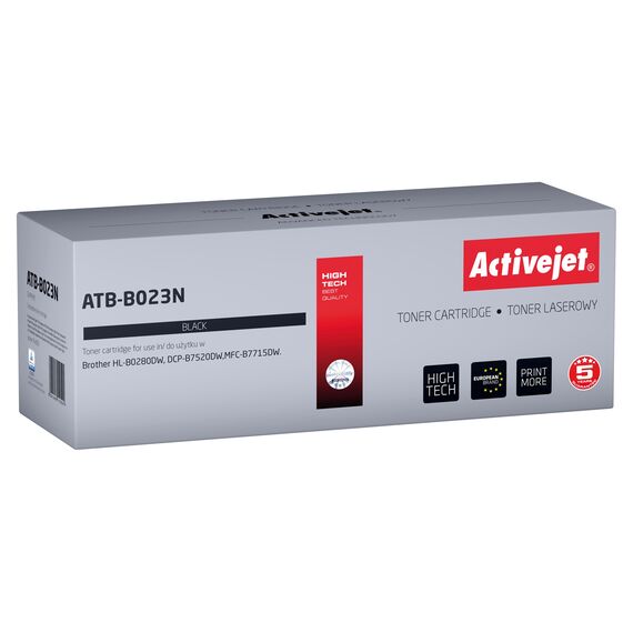 Activejet ATB-B023N Toner (replacement for Brother TN-B023; Supreme; 2000 pages; black) | Techbox