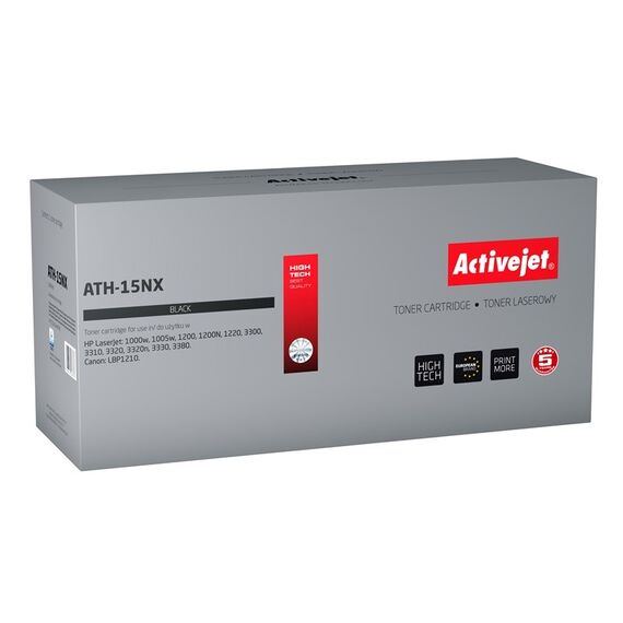 Activejet ATH-15NX Toner (replacement for HP 15X C7115X, Canon EP-25; Supreme; 4200 pages; black) | Techbox