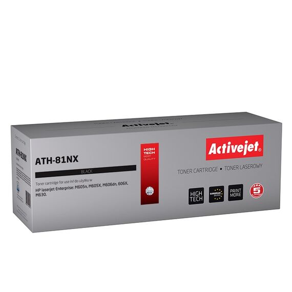 Activejet ATH-81NX toner (replacement for HP 81X CF281X; Supreme; 25000 pages; black) | Techbox