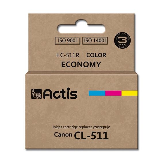 Actis KC-511R Ink (replacement for Canon CL-511; Standard; 12 ml; color: cyan, magenta, yellow) | Techbox
