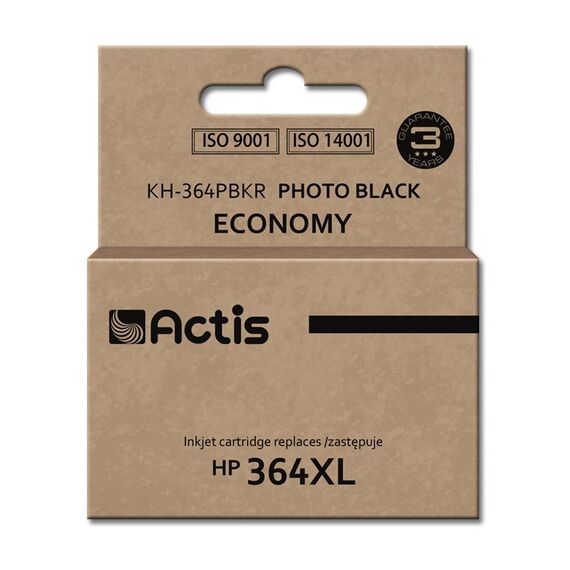 Actis KH-364PBKR Ink Cartridge (replacement for HP 364XL CB322EE; Standard; 12 ml; black, photo) | Techbox