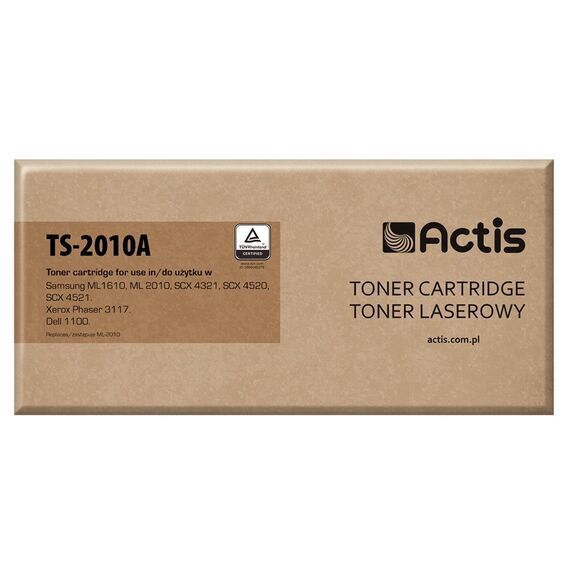 Actis TS-2010A toner for Samsung printer; Samsung ML-1610D2/ML-2010D3 replacement; Standard; 3000 pages; black - Compatible Toners - Toners - Techbox