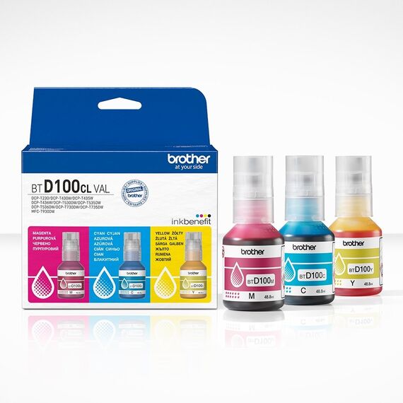 Brother BTD100CLVAL printer ink refill Original - Compatible Inks - Inks - Techbox