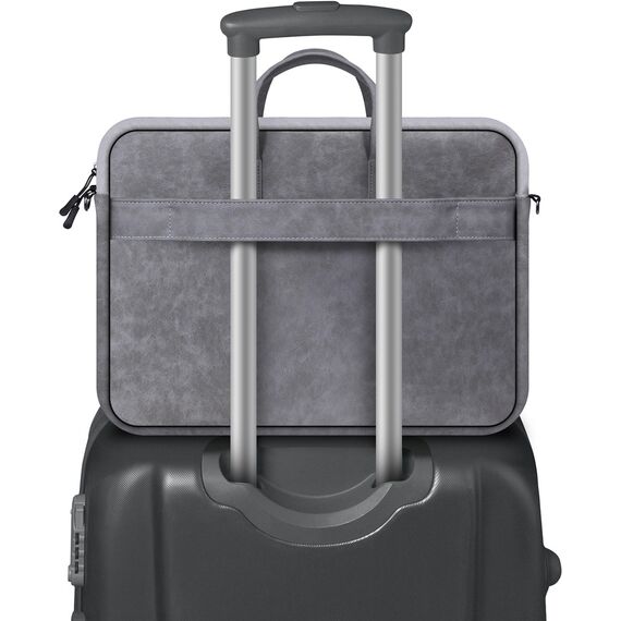 Defender Solid 15.6" 39.6 cm (15.6") Toploader bag Grey