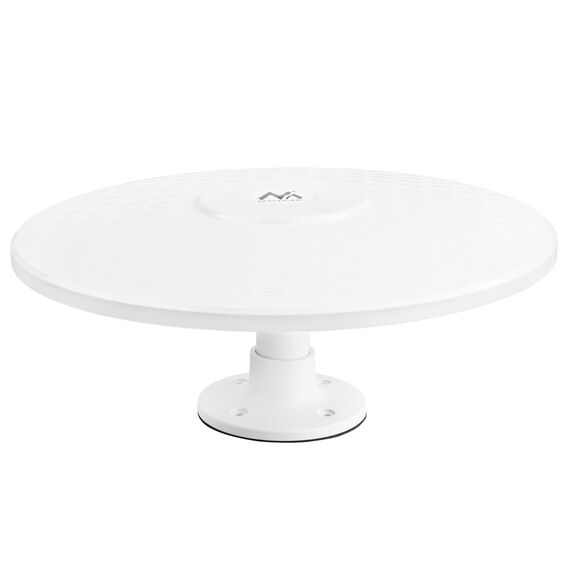 Maclean DVB-T/T2 HEVC omni-directional antenna, active, camper, central cable mount, MCTV-104 | Techbox