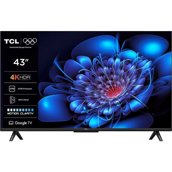 TCL 43P69K TV 109.2 cm (43") 4K Ultra HD Smart TV Wi-Fi Black - TV - TV - Techbox