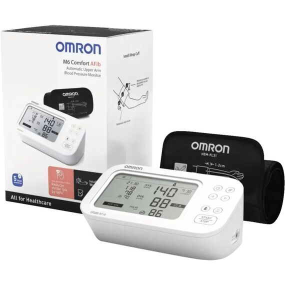 Omron HEM-7380-E blood pressure unit Upper arm Automatic 2 user(s) | Techbox