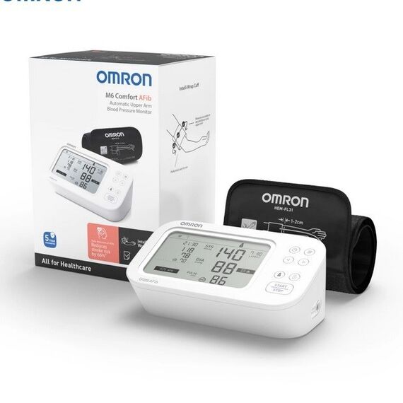 Omron HEM-7380-E blood pressure unit Upper arm Automatic 2 user(s) | Techbox