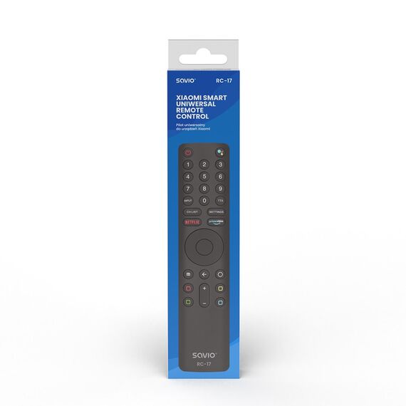 SAVIO RC-17 Universal/Replacement Remote Control for XIAOMI TV – SMART TV | Techbox