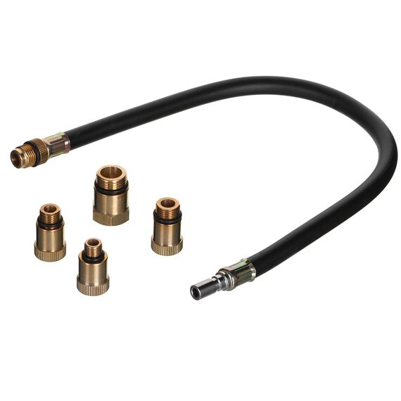 COMPRESSION PRESSURE GAUGE FOR GASOLINE ENGINES 8 PCS. YATO YT-73022 | Techbox