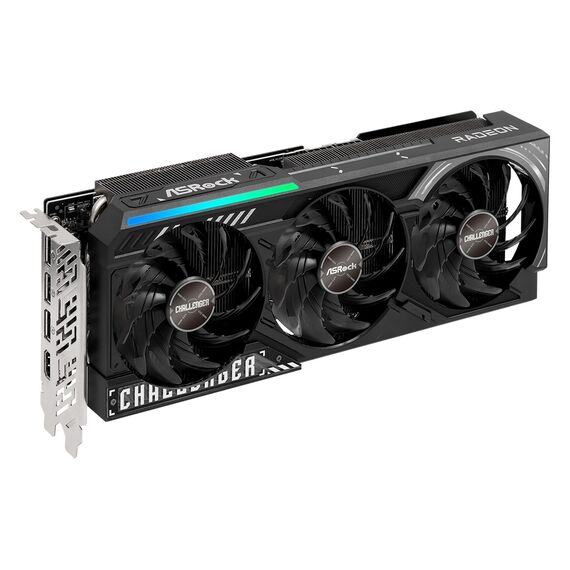 Asrock Challenger RX9070XT 16GB graphics card - Graphic Cards - Laptops & PC Builds - Techbox