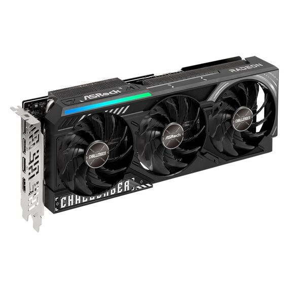 Asrock Challenger RX9070XT 16GB graphics card - Graphic Cards - Laptops & PC Builds - Techbox
