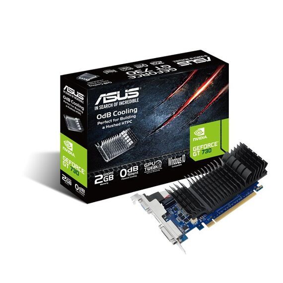 ASUS GT730-SL-2GD5-BRK NVIDIA GeForce GT 730 2 GB GDDR5 | Techbox