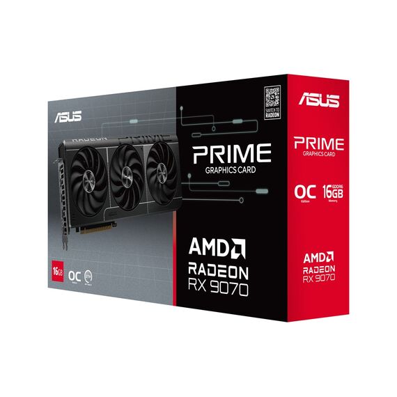 ASUS Prime RX9070 O16G AMD Radeon RX 9070 16 GB GDDR6 | Techbox