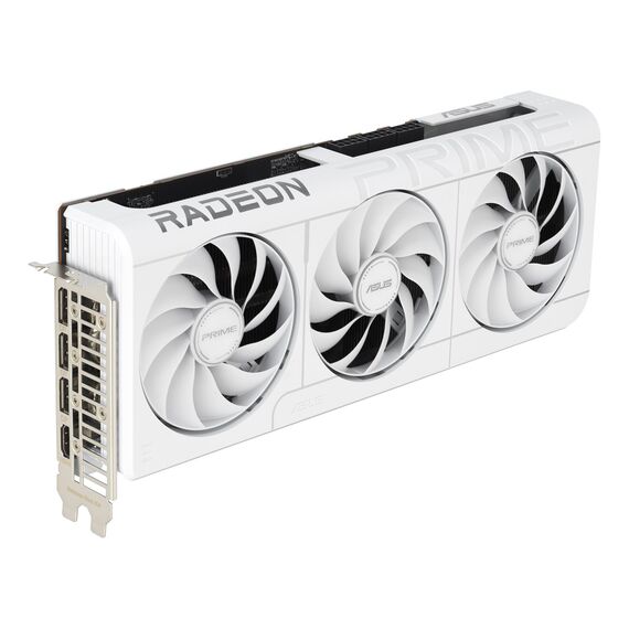 ASUS Prime -RX9070XT-O16G-WHITE AMD Radeon RX 9070 XT 16 GB GDDR6 - Graphic Cards - Laptops & PC Builds - Techbox