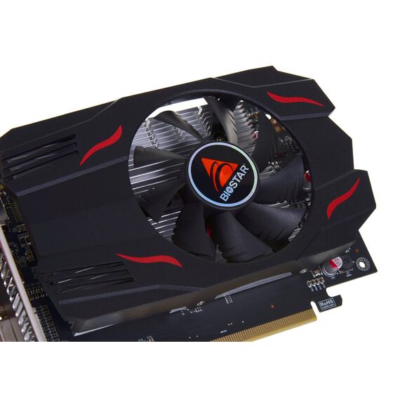 Biostar Radeon RX550 AMD Radeon RX 550 4 GB GDDR5 - Graphic Cards - Laptops & PC Builds - Techbox