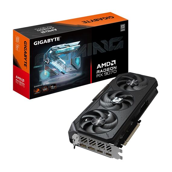 Gigabyte Radeon RX 9070 GAMING OC 16GB (GV-R9070GAMING OC-16GD) | Techbox