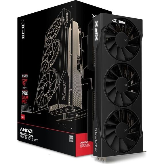 Graphics card. XFX Swift RX 9070XT 3-FAN Gaming E. 16G | Techbox