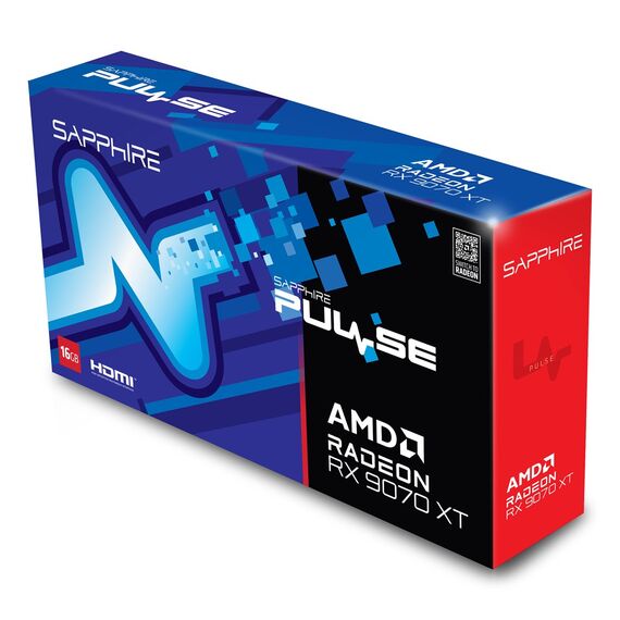 Sapphire PULSE Radeon RX 9070 XT AMD 16 GB GDDR6 | Techbox