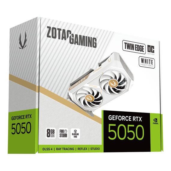 Zotac GAMING GeForce RTX 5050 Twin Edge OC NVIDIA 8 GB GDDR6 - Graphic Cards - Laptops & PC Builds - Techbox