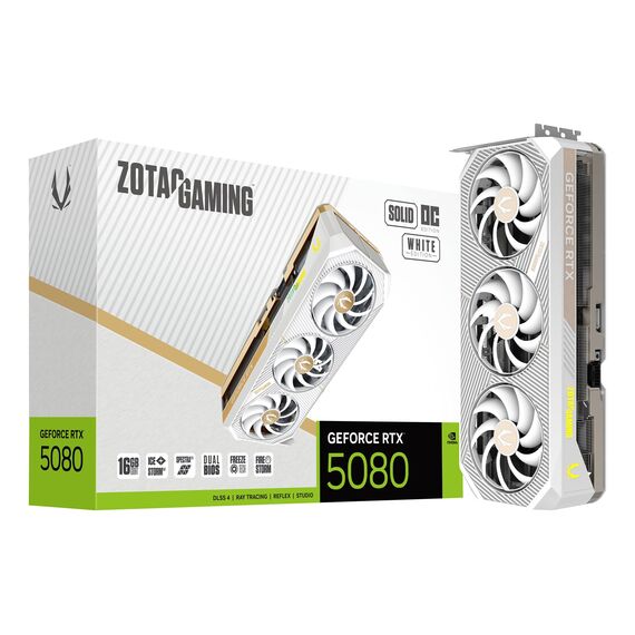 Zotac GAMING GeForce RTX 5080 SOLID OC NVIDIA 16 GB GDDR7 | Techbox