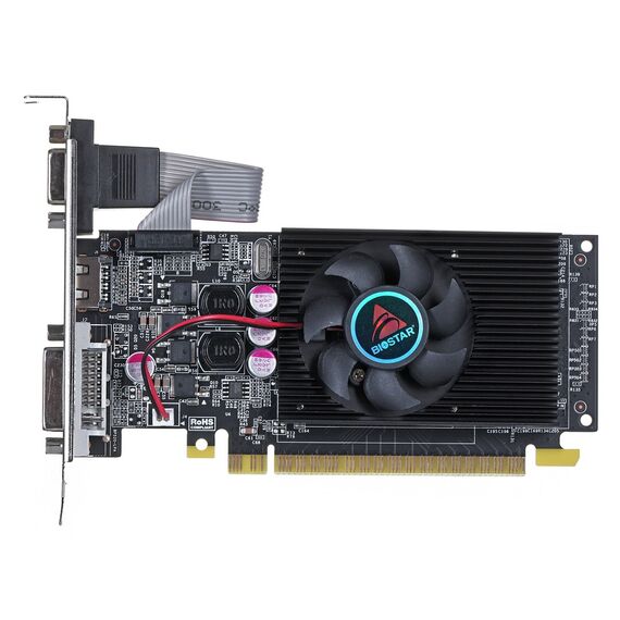 Biostar GeForce GT610 NVIDIA GeForce GT 610 2 GB GDDR3 - Graphic Cards - Laptops & PC Builds - Techbox