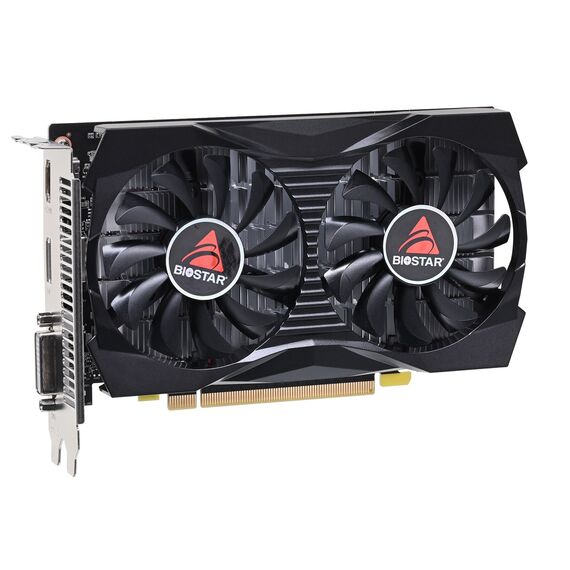 Biostar GeForce GTX1050Ti NVIDIA GeForce GTX 1050 Ti 4 GB GDDR5 - Graphic Cards - Laptops & PC Builds - Techbox